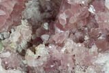 Beautiful, Pink Amethyst Geode Half - Argentina #170187-1